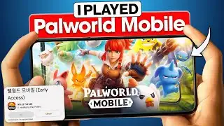 I Played *PALWORLD MOBILE* 😍 Like REALISTIC Games On My Mobile! (Android & iOS)