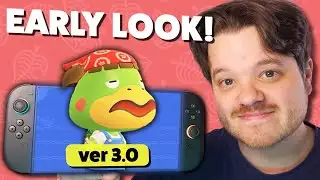 I Previewed The New Animal Crossing Update EARLY!