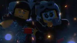 I put Crazy Frog over a Ninjago scene
