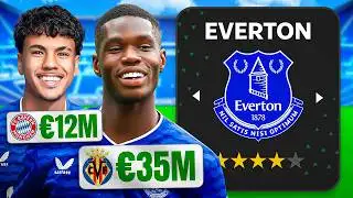 I Rebuild EVERTON With Their NEW TRANSFERS!