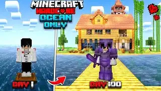 I Spend 1000 Days On Beautiful Island inMinecraft Hardcore!!