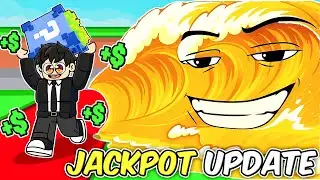 I Stole JACKPOT UPDATE BRAINROTS in Escape Tsunami For Brainrots Roblox