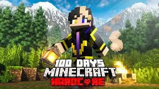 I Survived 100 Days in REALISTIC Minecraft Hardcore