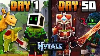 I Survived 50 Days in HYTALE (0 Deaths)