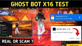 I tried Ghost Bot in Free Fire 🤯 Real Or Scam ??