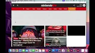 I turned the Nintendo life news website into a MacBook app🤯🤯🤯🤯🤯🤯🤯🤯🤯🤯🤯🤯🤯🤯🤯🤯🤯🤯