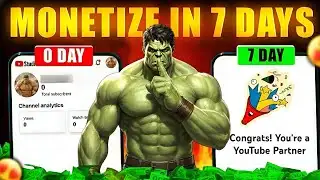 I Uploaded Just 7 Hulk Ai Shorts & Got Monetized! Here’s EXACTLY How I Did It