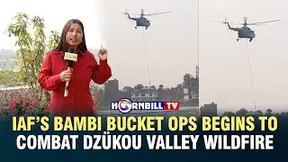 IAF’S BAMBI BUCKET OPS BEGINS TO COMBAT DZÜKOU VALLEY WILDFIRE