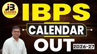 IBPS Calendar 2026-27 OUT 🚨 | Exam Dates Big Update | Breaking News!