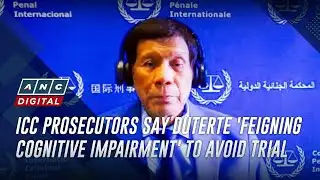 ICC prosecutors say Duterte 
