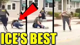 ICE Agent Tries to Act Tough, Ends Up HUMILIATING Himself