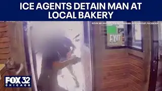 ICE agents detain man at local bakery