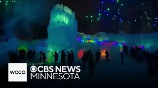 Ice Castles open at Minnesota State Fairgrounds