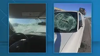Ice from vehicles shatters windshields on I-85 in GSO