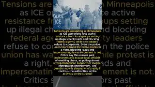 ICE Operations Face Street Resistance as Minneapolis Leaders Refuse Cooperation