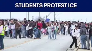 ICE protest: Hays CISD students walk out | FOX 7 Austin