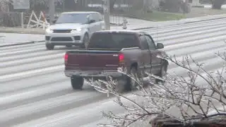 Ice, snow on roads making for slick travel in Charlotte area