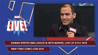 Iceman writer Sina Grace at New York Comic Con 2018!