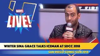 Iceman Writer Sina Grace Live at SDCC 2018