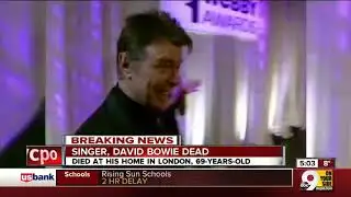 Iconic singer David Bowie dead at 69