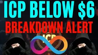ICP Price Breakdown: What Comes Next After Falling Below $6? #icpcrypto