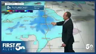 Icy Monday morning commute as snow pulls away from Southern Colorado