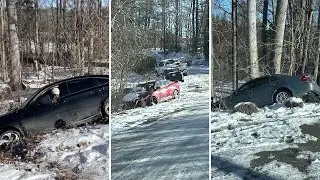 Icy roads cause multiple crashes along busy Iredell County streets