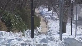 Icy sidewalks, uncleared roads fuel debate over Maryland school reopenings