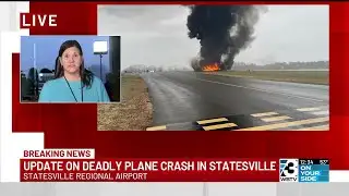 ICYMI: Officials give update after plane affiliated with retired NASCAR driver crashes at NC airp...