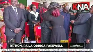 IDA ODINGA OVERWHELMED WITH EMOTIONS, AS UHURU KENYATTA CONSOLES HER