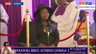 Ida Odinga Pens an EMOTIONAL and Final tribute to Beryl Odinga