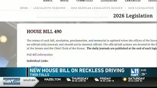 Idaho House bill would make speeding in work zones reckless driving