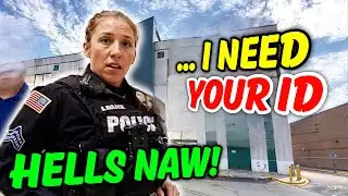 Idiot Cops Get Owned and Humiliated by Female Auditor | First Amendment Audit