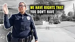 Idiot Female Cop Gets Owned "Filming In Public Is Harassment" First Amendment Audit