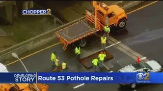 IDOT Crews In Joliet Make Emergency Pothole Repairs