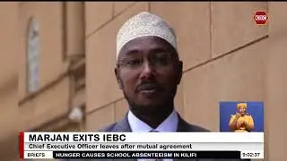 IEBC Chief Executive Officer Marjan Hussein has resigned