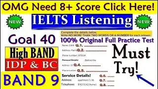 IELTS LISTENING PRACTICE TEST 2025 WITH ANSWERS | 23.10.2025