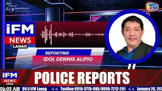 IFM NEWS- POLICE REPORTS