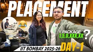 IIT Bombay Placement Day 01🤫