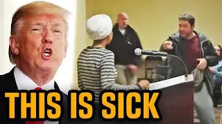 Ilhan Omar SPRAYED by Trump supporter, Trump says SHE DID IT