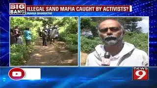 Illegal sand mafia caught by activists?