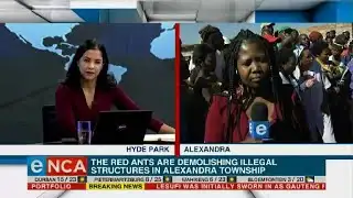 Illegal structures demolished in Alex