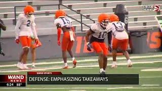 Illinois defense emphasizing more takeaways during fall camp