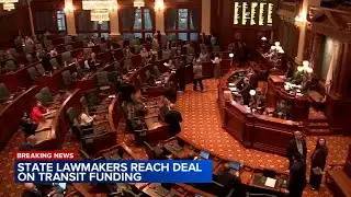 Illinois lawmakers pass public transit funding bill