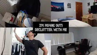 IM MOVING! 📦 DECLUTTER MY ROOM WITH ME
