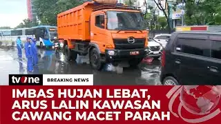 Imbas Banjir, Jalan DI Panjaitan Macet Parah | Breaking News
