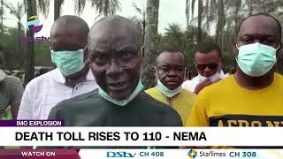 Imo Explosion: Death Toll Rises To 110 - NEMA | NEWS