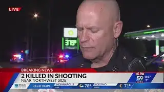 IMPD: 2 men killed in shooting at gas station