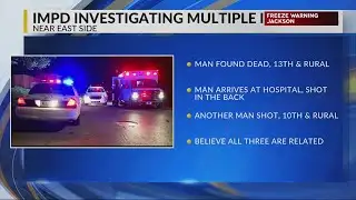 IMPD investigating multiple incidents