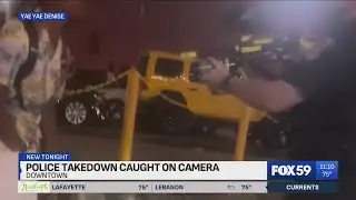 IMPD issues statement on viral video that shows its officers making arrest